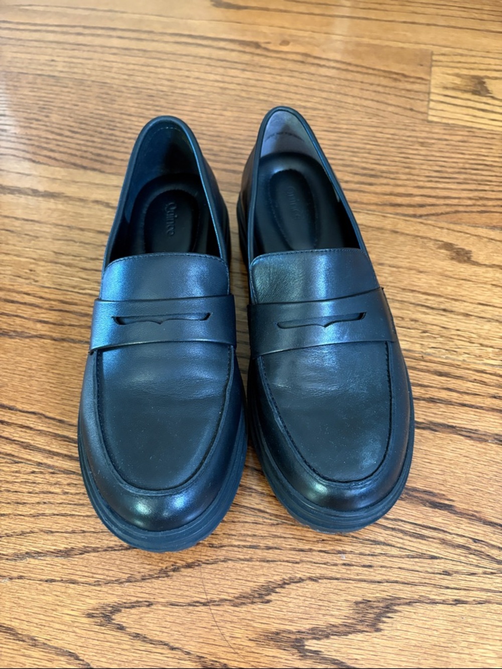 Lug sole loafer